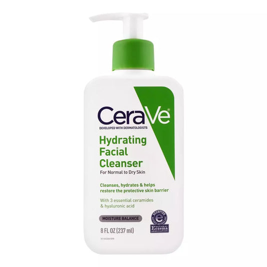 CeraVe Hydrating Facial Cleanser For Normal to Dry Skin 237ml