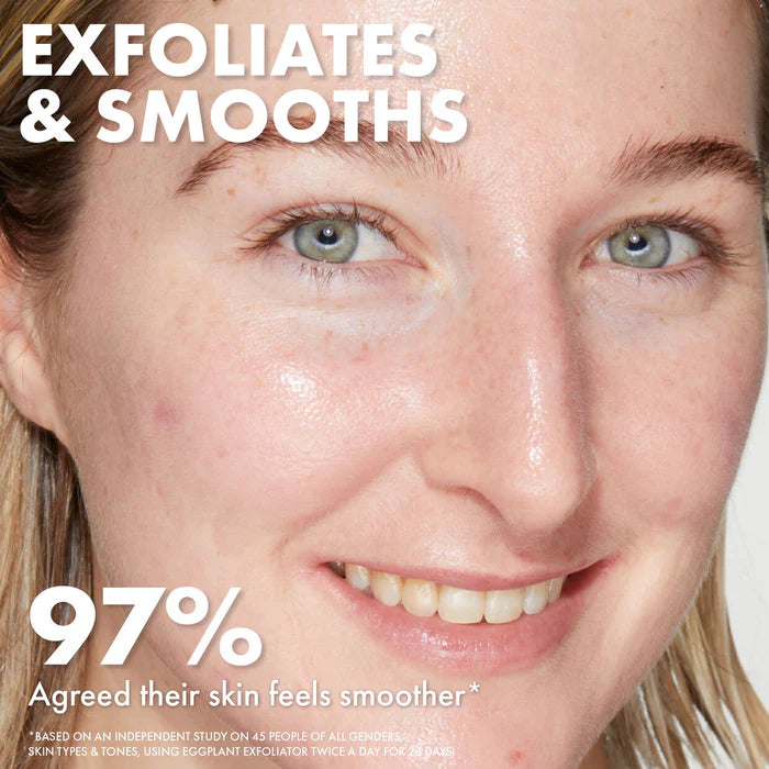 WISHFUL Eggplant Exfoliator: 9.5% AHA, BHA & PHA Pore Clarifying Daily Toner